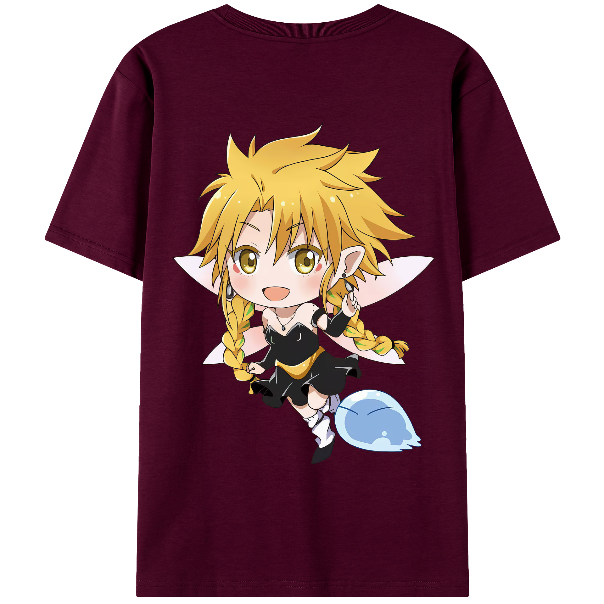 （画像用） 転スラ Regarding Reincarnated to Slime レディース半袖Tシャツ(バックプリント)